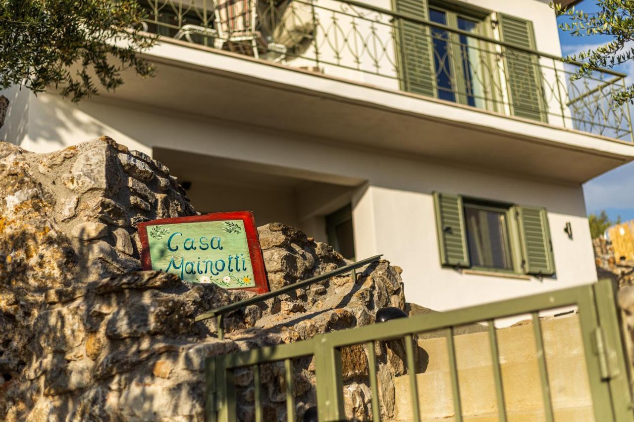Casa Mainotti - Villa In Mani Nomitsis Eksteriør billede